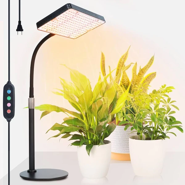 Amazon.com : GroCruiser 2026 Desk Grow Light, Bright Full Spectrum Grow Lights for Indoor Plants, Bonsai, Seed Starting, 4/8